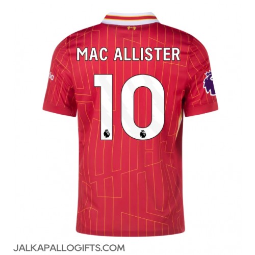 Liverpool Alexis Mac Allister #10 Kotipaita 2024-25 Lyhythihainen